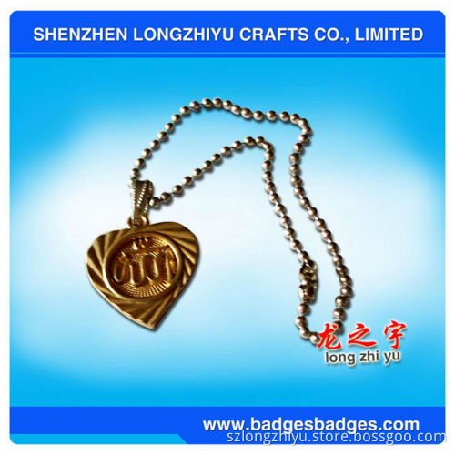 High Quality Dog Tag Promotional Metal Dog Tags with Metal Ball Chain